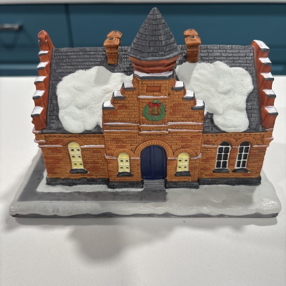1993 Town Offices Building, Rockwell's Christmas In Stockbridge Collection